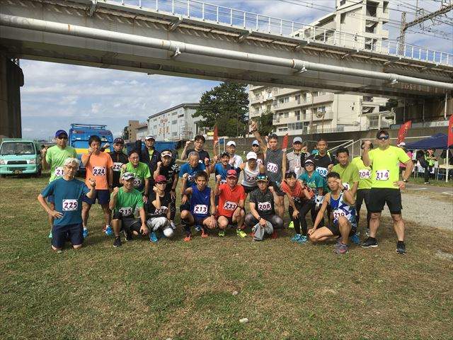 2018年10月28日　第8回スポーツメイトラン調布多摩川風の道マラソン