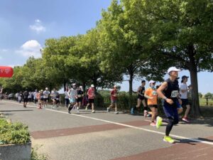 2025年7月26日　第4回スポーツメイトラン彩湖ハーフマラソン
