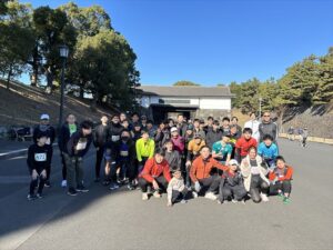 2026年2月1日　第184回スポーツメイトラン皇居マラソン