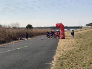 2026年2月22日　第81回スポーツメイトラン東大島小松川公園ハーフマラソン